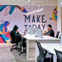 Interior of 100, Jalan Putra, Level 4, Sunway Putra Mall