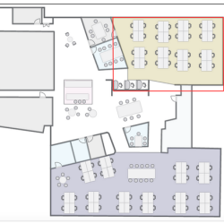 Interior of 24 Campbell Street, Level 5 and 2