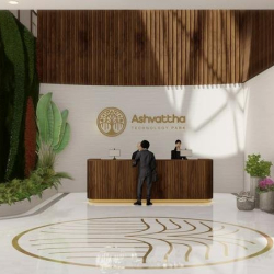 Exterior view of Ashvattha Technology Park, Verna Industrial Estate