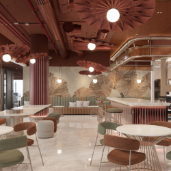 Interior of Emaar Square, Downtown