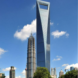 Exterior view of Level 28, Shanghai World Financial Tower, No. 100 Century Avenue