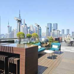 Exterior view of Lujiazui Financial Plaza, 18th Floor 826 Century Avenue, Pudong, Shanghai, China