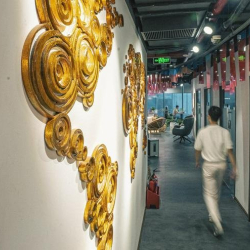 Interior of 4th Floor, N01-T4 Building, Diplomatic Corps Area, Hoang Minh Thao Street, Xuan Dinh Ward