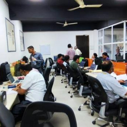 Executive offices in central Kanpur