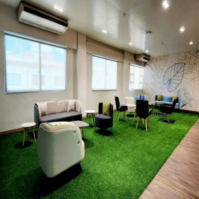 Railroad Street, Corner 23rd Street, 2nd Floor Bachrach Building II, Port Area-South. Click for details.