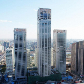 Exterior view of Level 15 and 31, Beijing Yintai Centre, No.2 Jianguomenwai Street, Chaoyang District. Click for details.