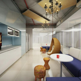 Interior of 15 Park Street, Apeejay House, 8th Floor. Click for details.