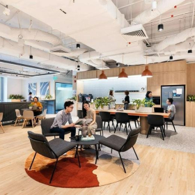 Interior of 9 North Buona Vista Drive, The Metropolis Tower One, Level 2 and 3. Click for details.