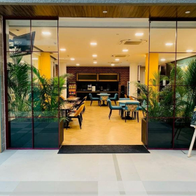 Exterior view of AK Estate, Swami Vivekananda Road,(Off Veer Savarkar Flyover, Besides Radisson Blu Hotel). Click for details.