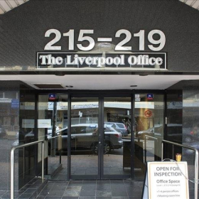 Exterior image of 215-219 George Street, Level 2, Liverpool. Click for details.