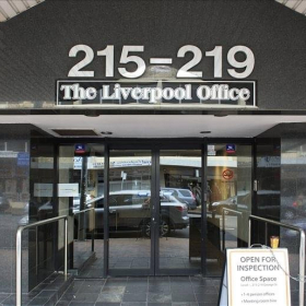 Exterior image of 215-219 George Street, Level 2, Liverpool. Click for details.