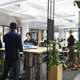 Interior of 223 Liverpool Street, Hub Hyde Park, Level 3. Click for details.