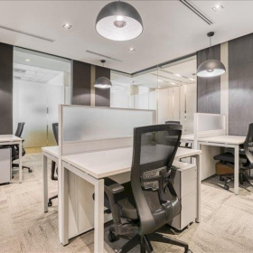 Interior of Regus Bangkok Bhiraj Tower, Level 30, Bhiraj Tower at EmQuartier, 689 Sukhumvit Road, (Soi 35), Klongton Nuea, Vadhana. Click for details.