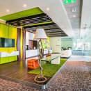 Exterior view of Latifa Tower, Sheikh Zayed Road, Level 17. Click for details.