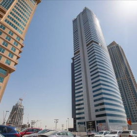 Exterior image of HDS Business Centre Tower, Cluster M1, 33rd Floor, Jumeirah Lake Towers. Click for details.