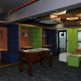 Interior of 7th Floor, The Link, Vijay Cross Road, Navrangpura. Click for details.