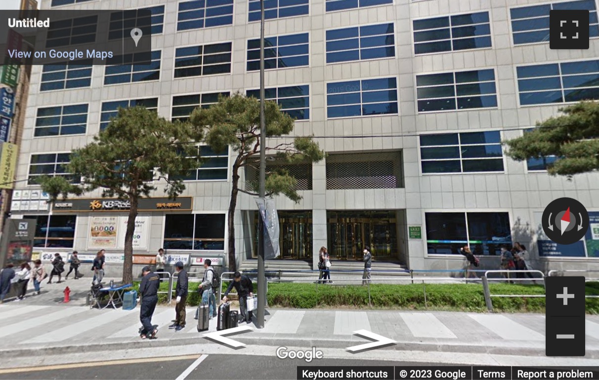 Street View image of Shinil Building, 425 Teheran Rd, Gangam-Gu, Seoul, South Korea