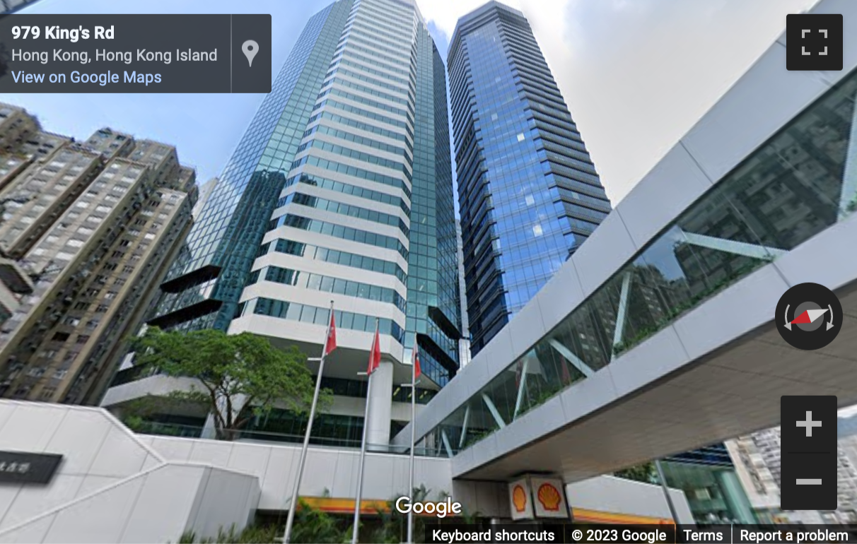 Street View image of Taikoo Place, 979 King’s Road, Quarry Bay, Hong Kong
