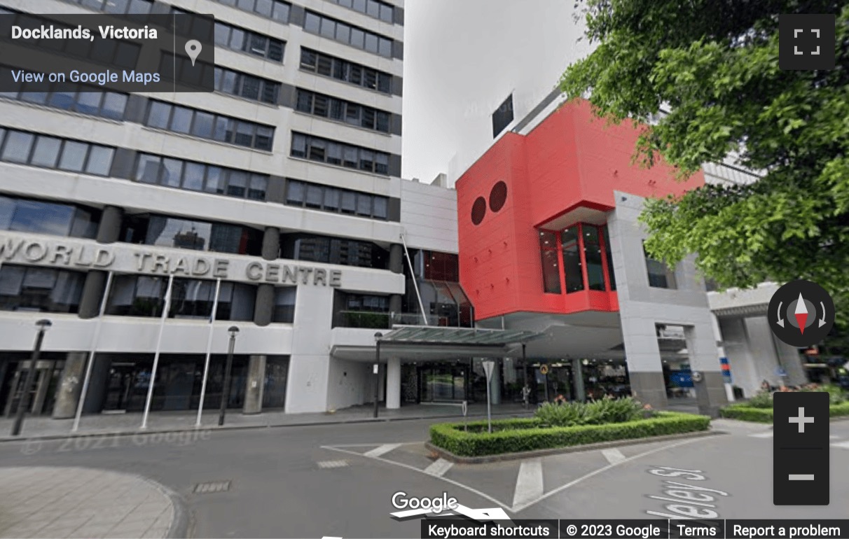 Street View image of World Trade Centre, 611 Flinders Street, Melbourne Central Business District, VIC 3005