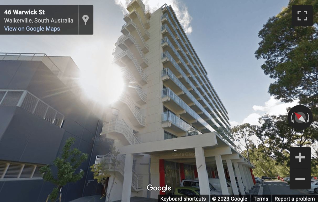 Street View image of Serviced Office Adelaide - The Watson, 33 Warwick Street