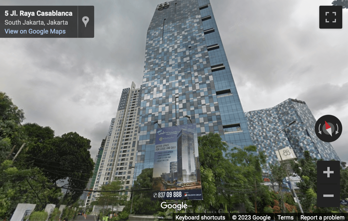 Street View image of Tower A, Kota Kasablanka, Jalan Casablanca Raya Kav 88, Jakarta