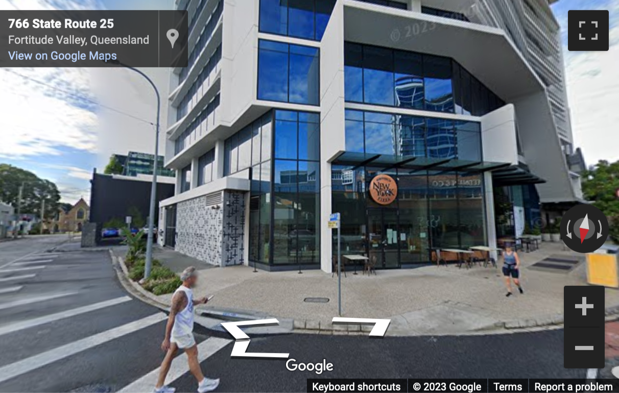 Street View image of Level 8, 757 Ann Street, Fortitude Valley, Brisbane, Queensland, Australia