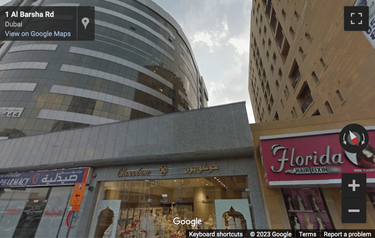 Street View image of Level 5, Düsseldorf Business Point, Barsha 1, Dubai, United Arab Emirates