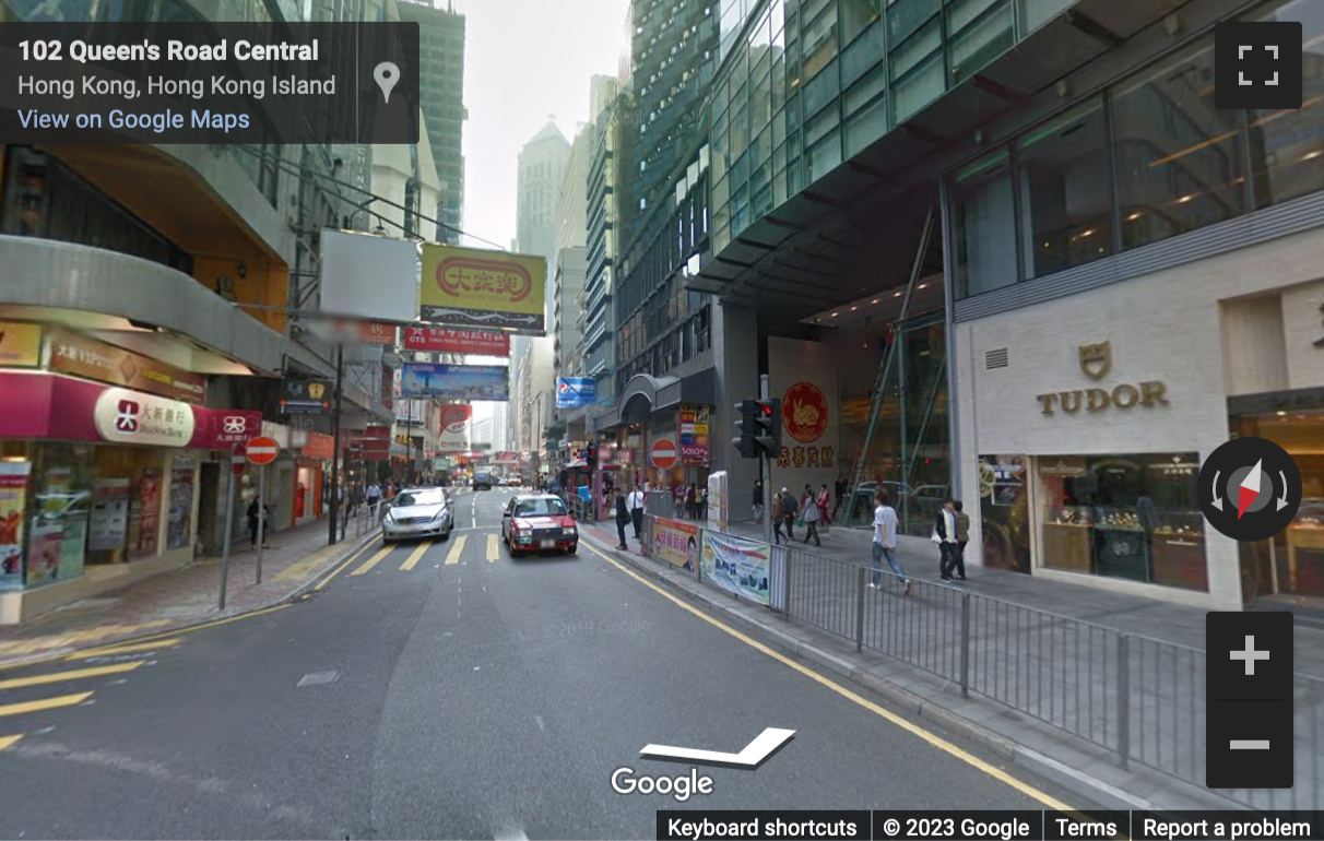 Street View image of 181 QRC: 7/F, Grand Millennium Plaza, 181 Queen’s Road, Central, Hong Kong