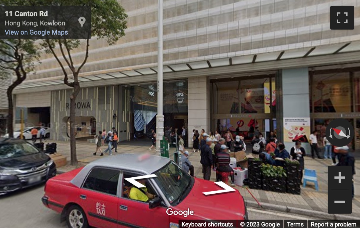 Street View image of Rm408B, Lippo Sun Plaza, 28 Canton Road, Tsim Sha Tsui, Hong Kong