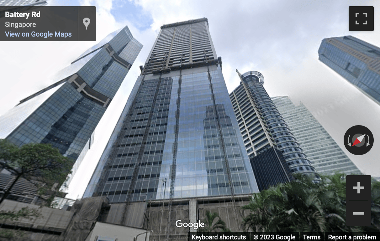 Street View image of Singapore Land Tower, 50 Raffles Place