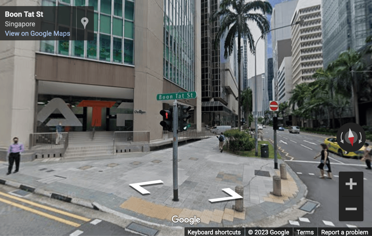Street View image of 105 Cecil Street, 18-00 The Octagon, Singapore