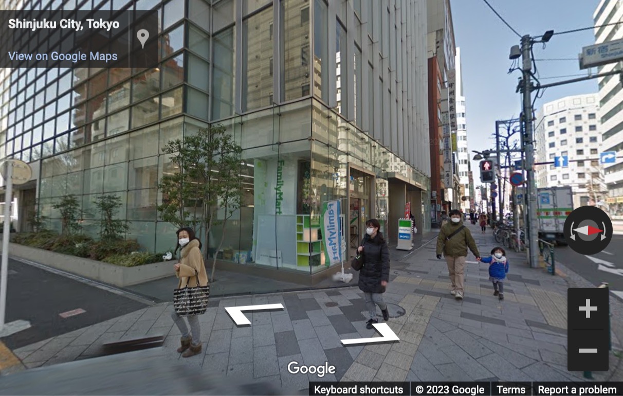 Street View image of Forcast-Shinjuku AVENUE 4Fl, 5Fl, 6Fl, 2-5-12 Shinjuku, Shinjuku-ku Tokyo