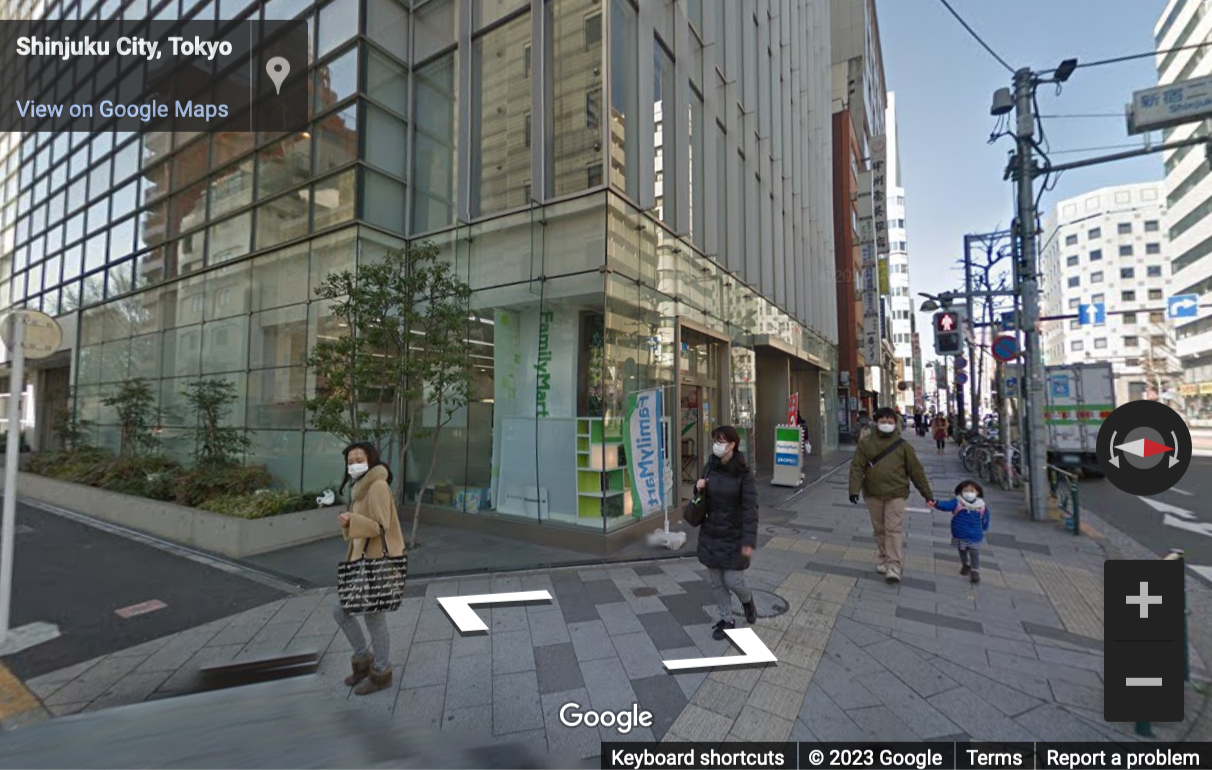 Street View image of Forcast-Shinjuku AVENUE 4Fl, 5Fl, 6Fl, 2-5-12 Shinjuku, Shinjuku-ku Tokyo