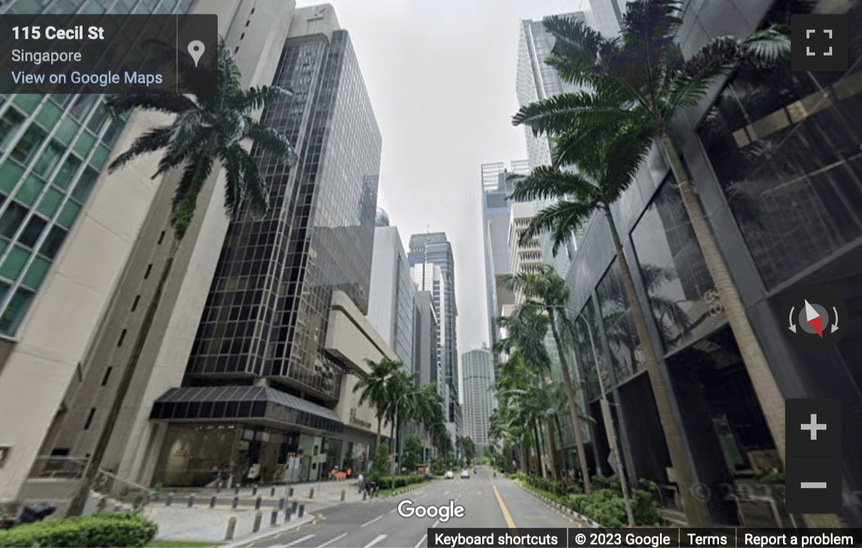 Street View image of 07-01 The Octagon, 105 Cecil Street, Singapore