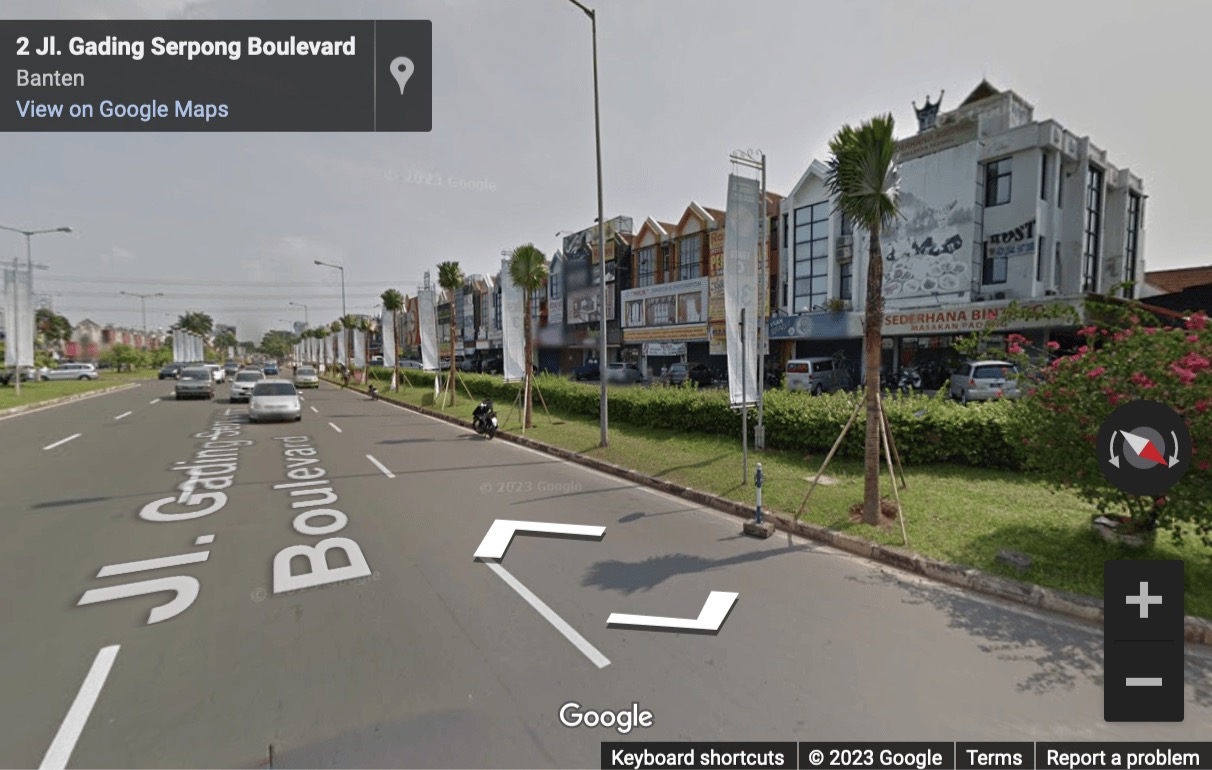 Street View image of Tower II 2nd Floor, Jl. Boulevard Gading Serpong Blok 0/2, Jakarta, Indonesia