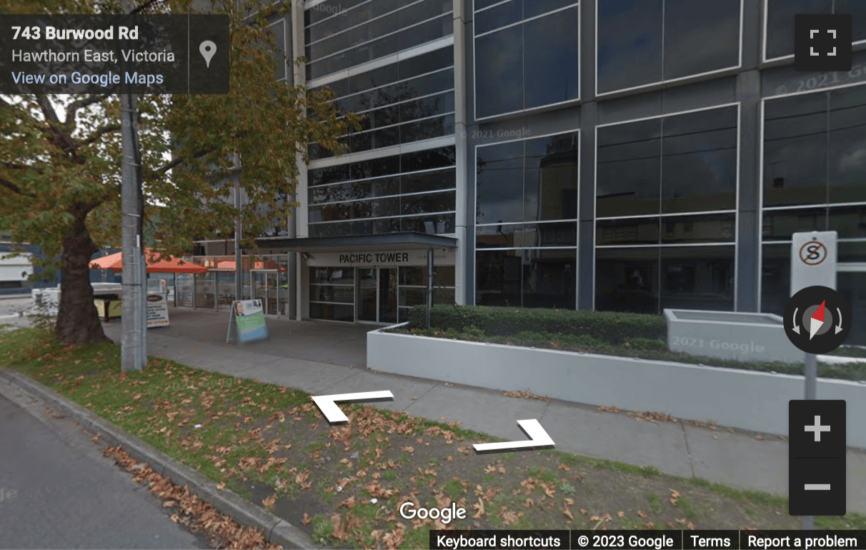 Street View image of Melbourne, Hawthorn, Ground Floor, 737 Burwood Road