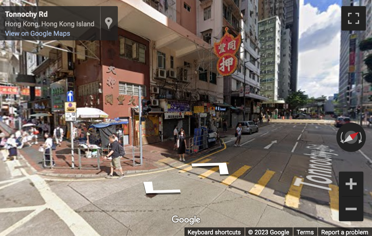 Street View image of OfficePlus @Wan Chai, 303 Hennessy Road, Wan Chai, Hong Kong