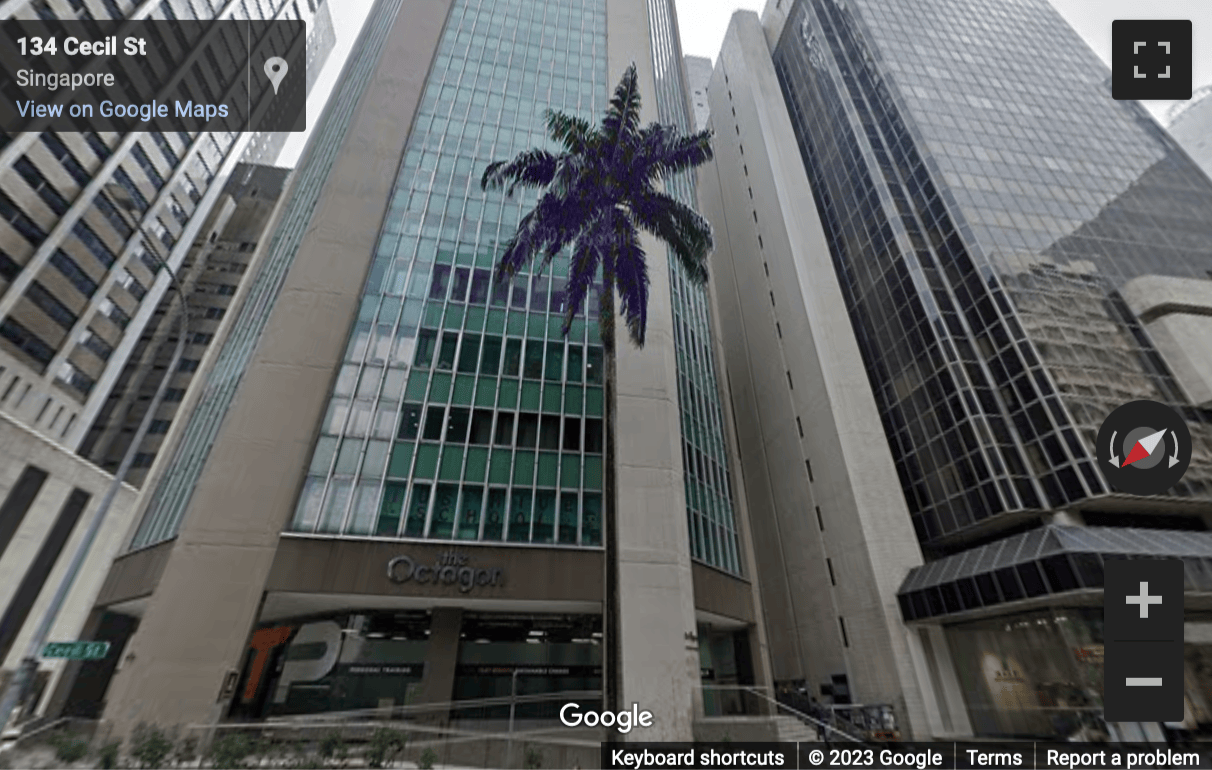 Street View image of The Octagon 105 Cecil Street, Singapore