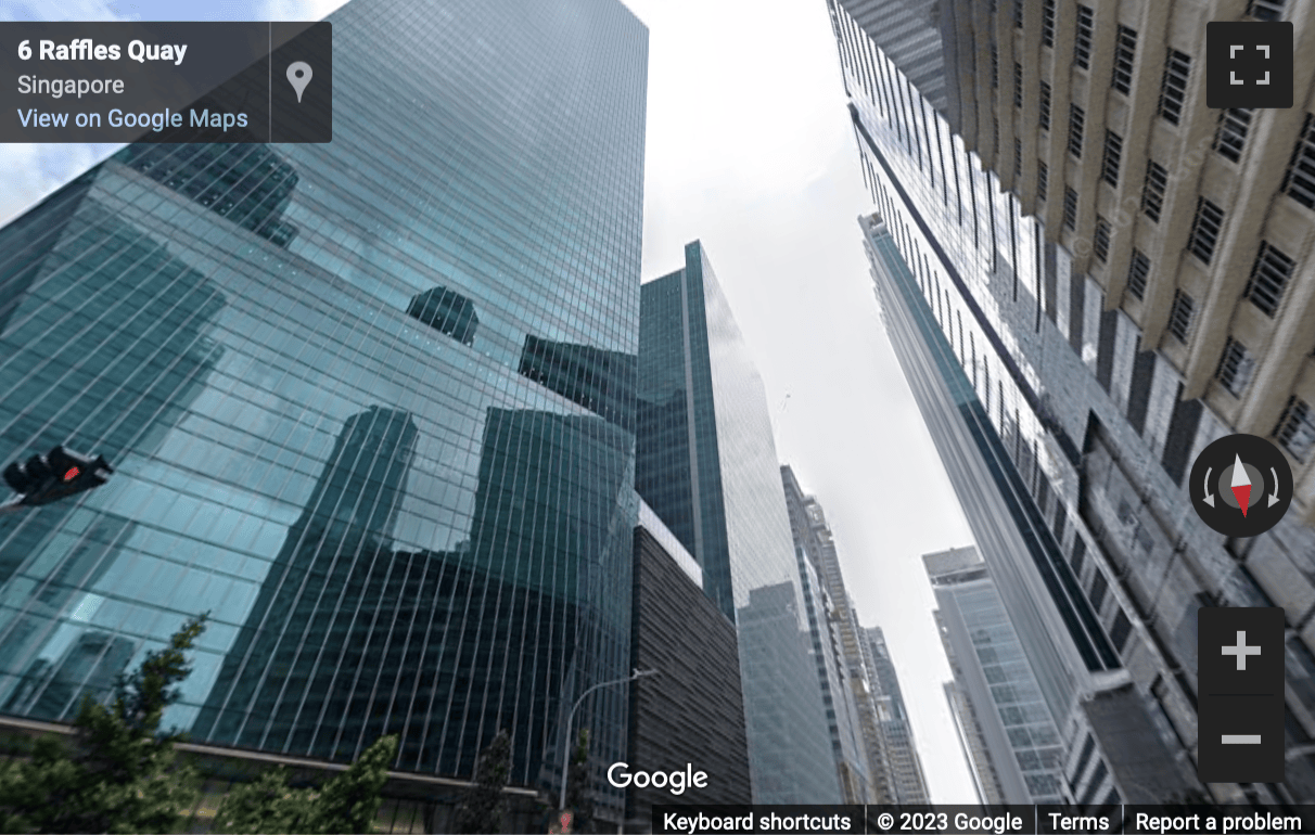 Street View image of Raffles Place Serviced Office - One Raffles Quay North Tower, Singapore