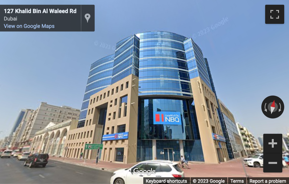 Street View image of Bank Millenium, Bank street, BurDubai, Dubai, United Arab Emirates