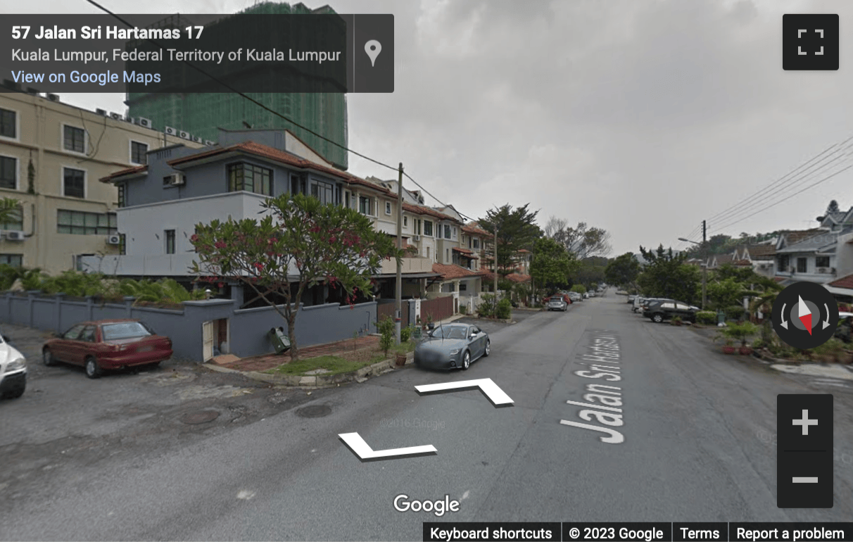 Street View image of L-2-1 & L-3-1, No 60, Jalan Sri Hartamas, Sri Hartamas, Kuala Lumpur, Malaysia
