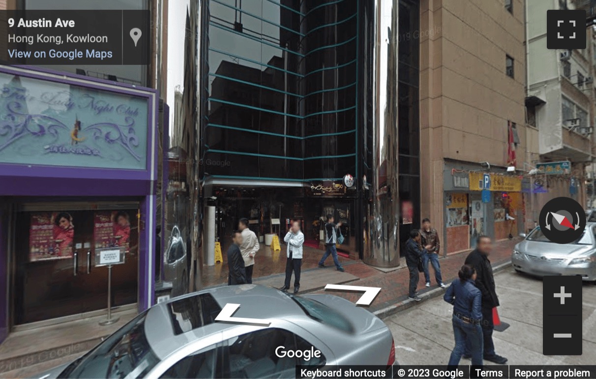 Street View image of 6th Floor, Woon Lee Commercial Building, No. 7-9 Austin Avenue, Tsim Sha Tsui, Hong Kong