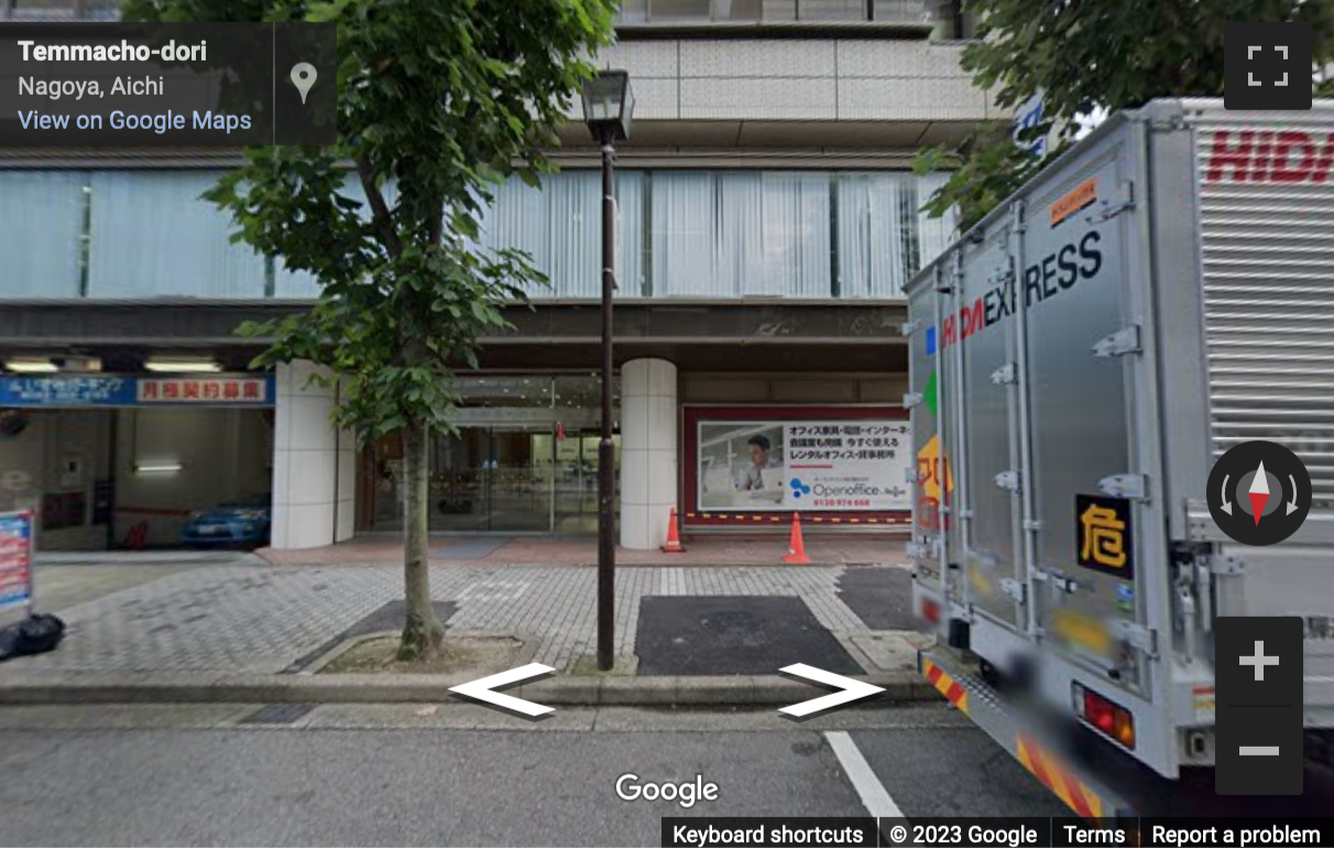 Street View image of Yagihyo Tenmacho Building, 3F, Naka-ku, 2-5-5 Nishiki, Aichi-ken, Nagoya City