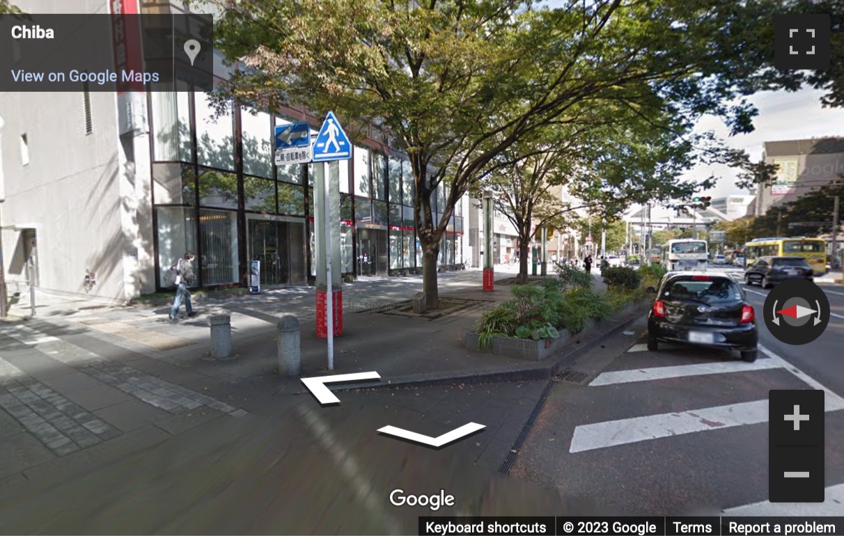 Street View image of 14-13 Fujimi 1-Chome, Chuo-ku, Chiba-shi, Chiba, Japan
