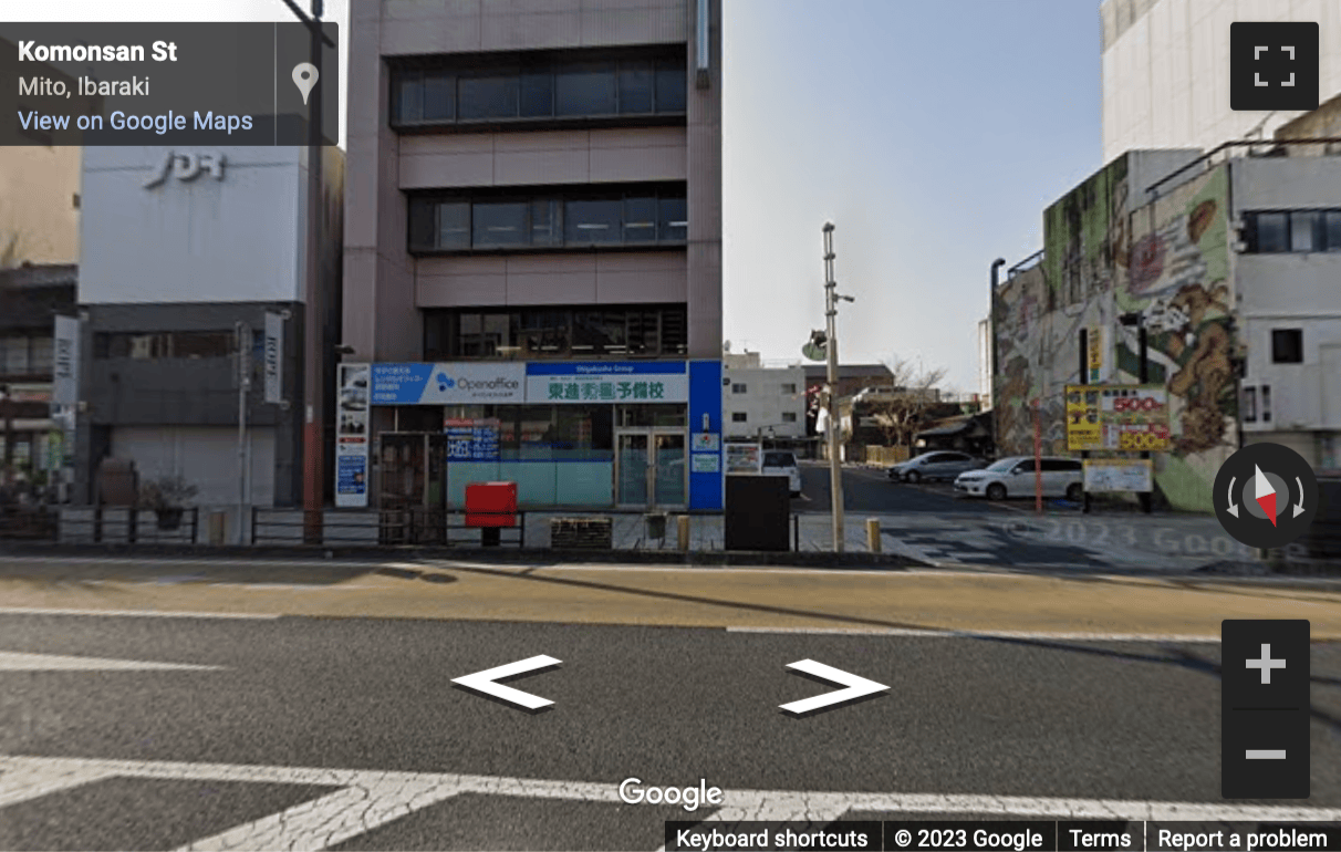 Street View image of 7F Mito Izumicho Building, 2-2-33 Izumicho, Mito-shi, Ibraki-ken, Ibaraki