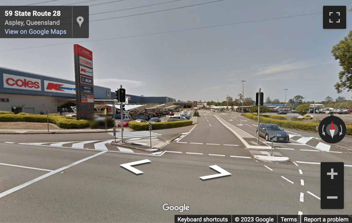 Street View image of Mezzanine Level, Aspley Hypermarket, 59 Albany Creek Road, Brisbane, Queensland, Australia