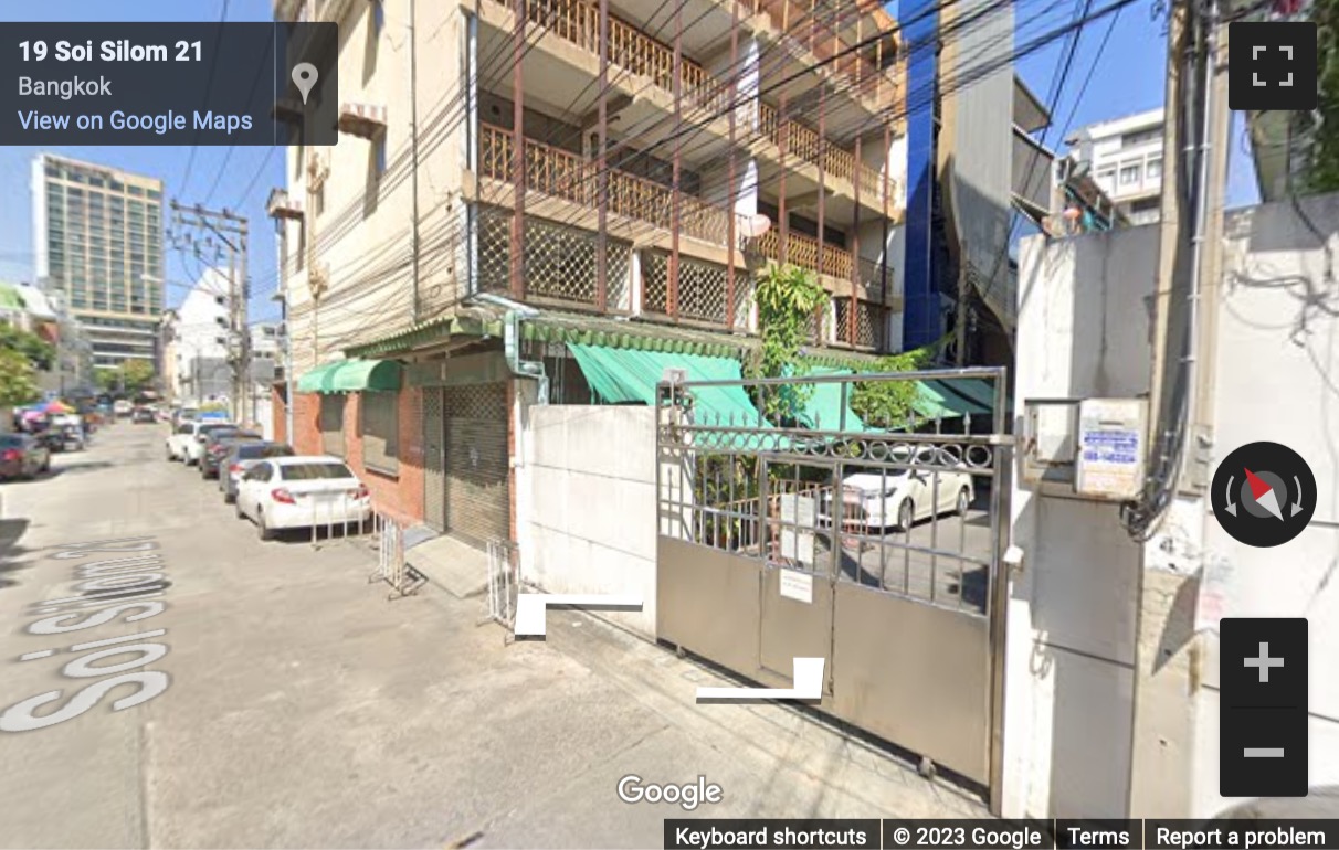 Street View image of 32/6 Surasuk Road, Silom, Bangrak, Bangkok, Thailand
