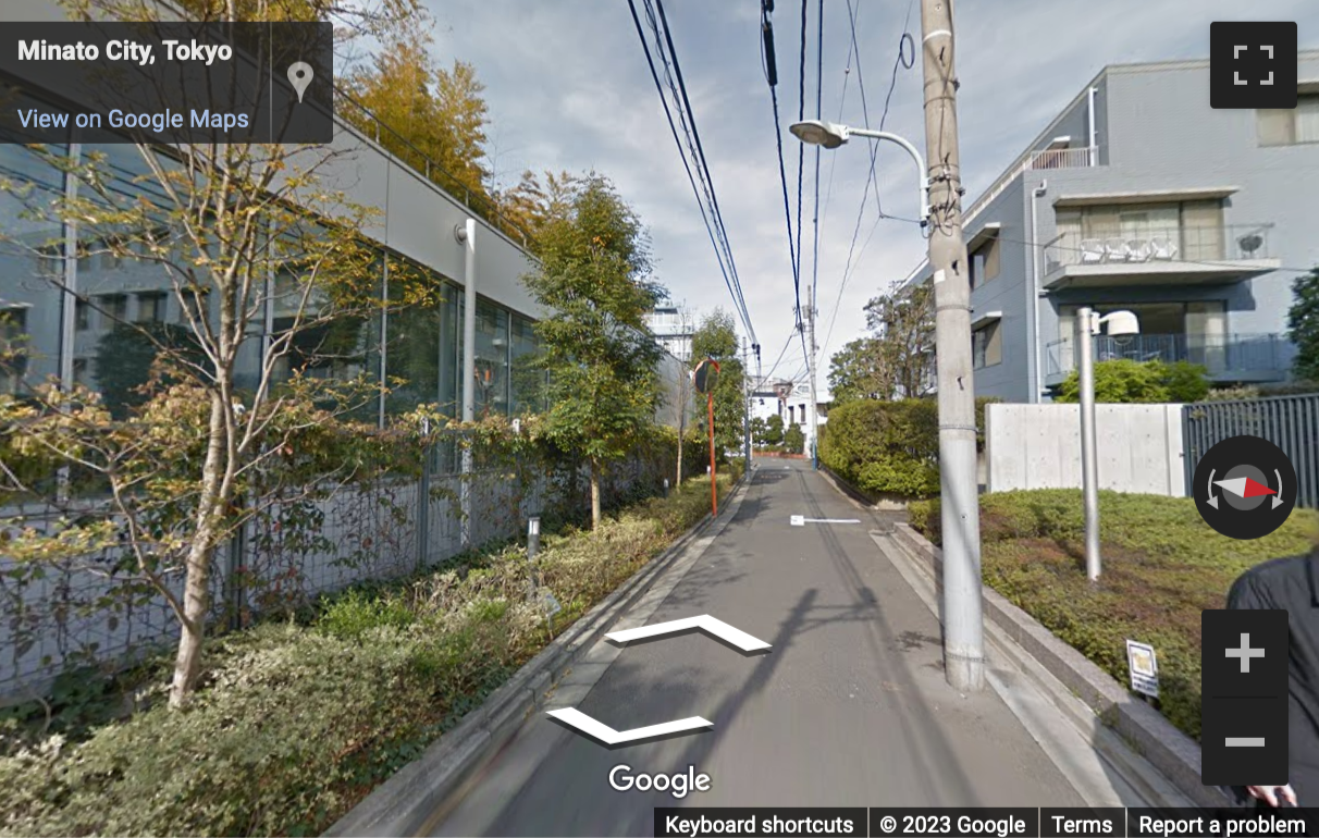 Street View image of 5F Azabu Green Terrace, Minamiazabu 3-20-1, Tokyo