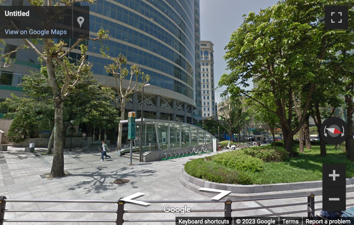 Street View image of Level 20, Glass Tower, 534 Teheran-ro, Gangnam-gu, Seoul, South Korea