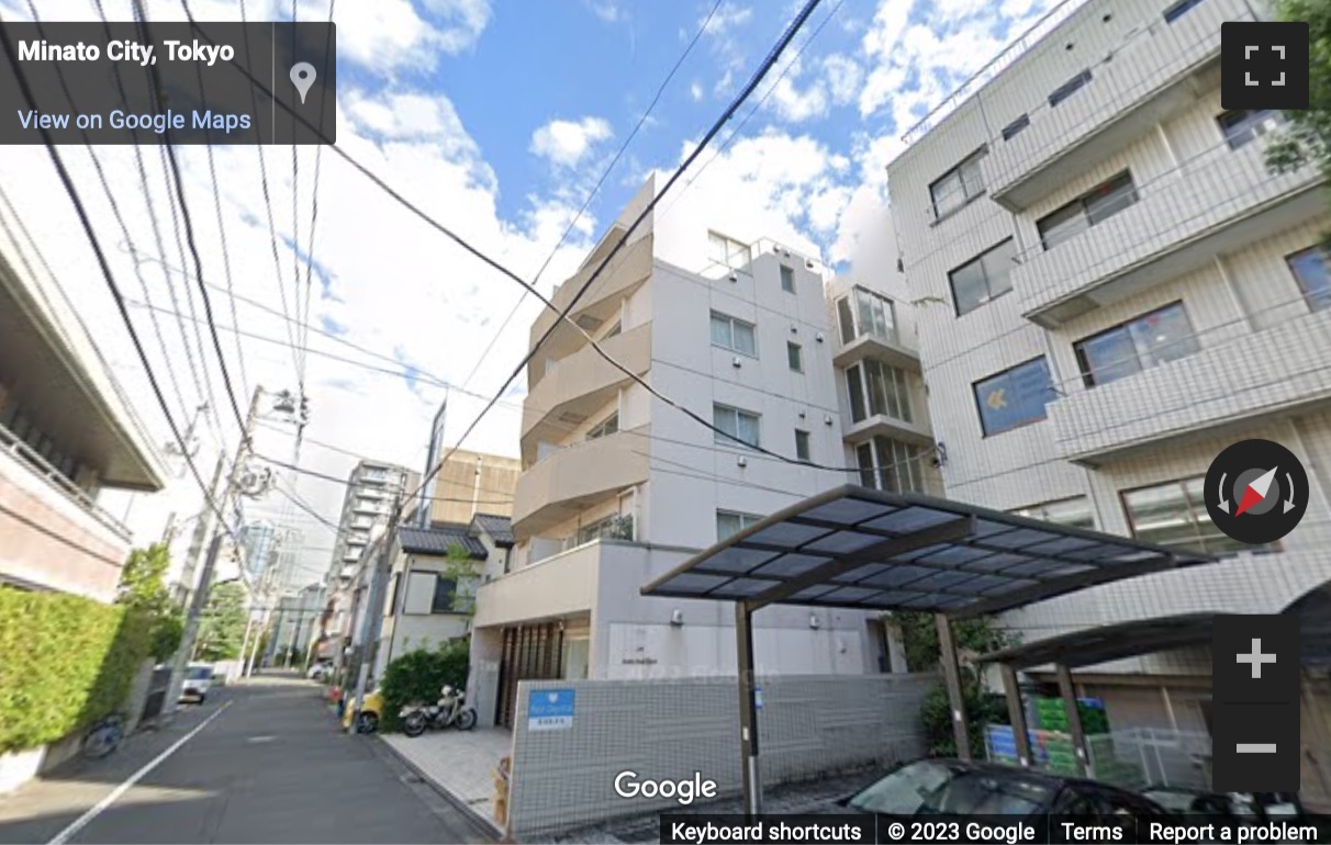 Street View image of Azabu East Court, Higashi Azabu, Tokyo